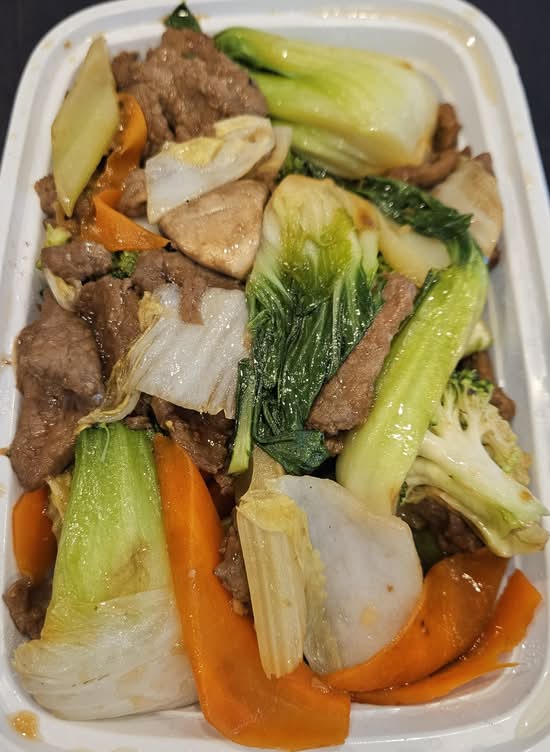 94. Beef with Mixed Vegetables 雜菜牛肉
